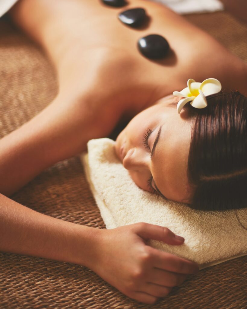 Rest in spa salon